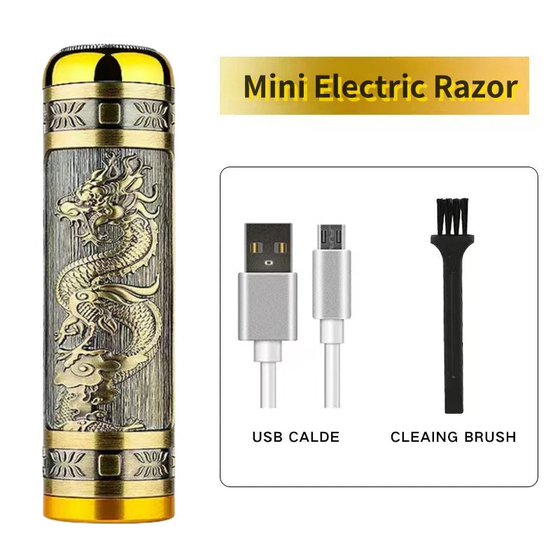 XMSJ Mini Electric Shaver for Men | IPX7 USB Rechargeable