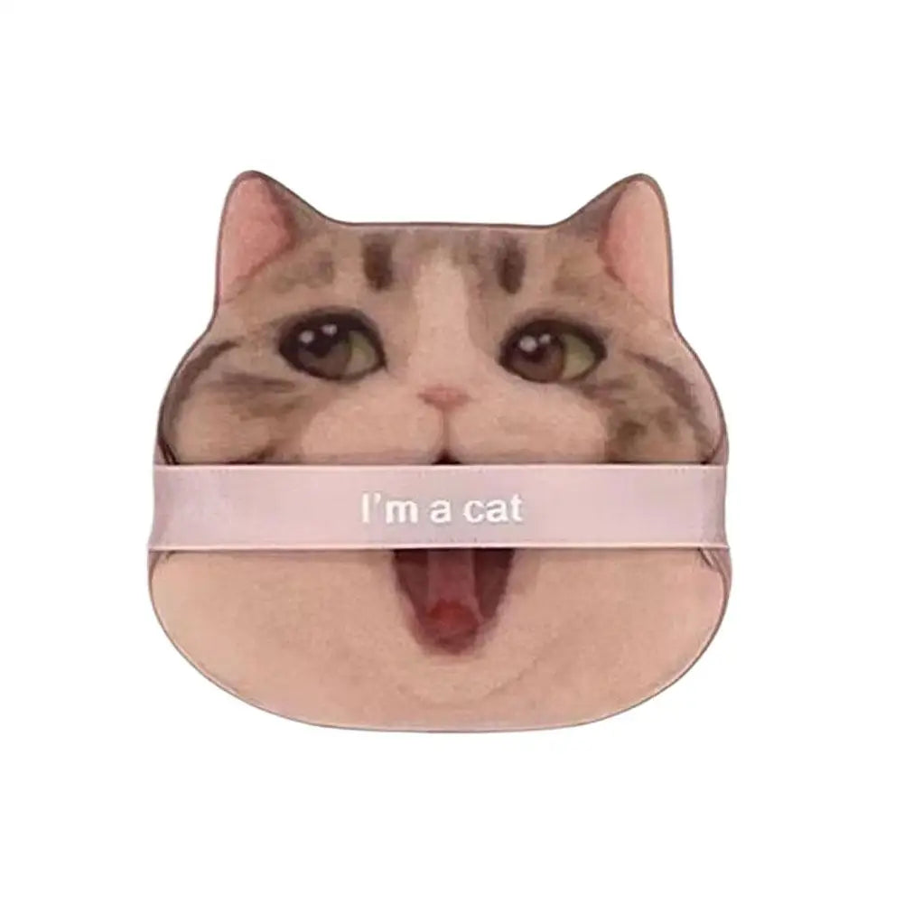 BIOAOUA Cat Air Cushion Powder Puff – Dry Wet Foundation