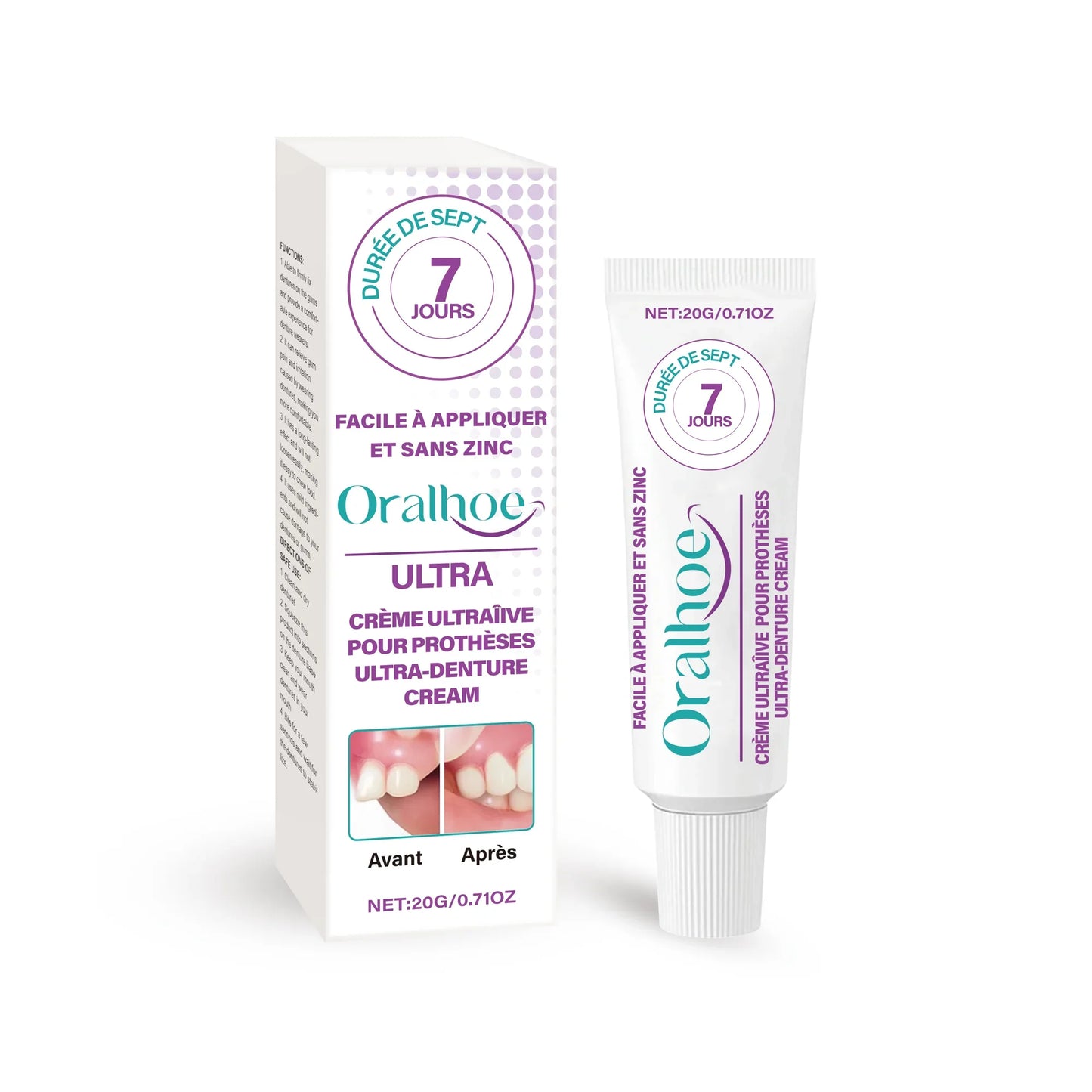 Denture Adhesive – All-Day Secure Hold & Comfort Fit