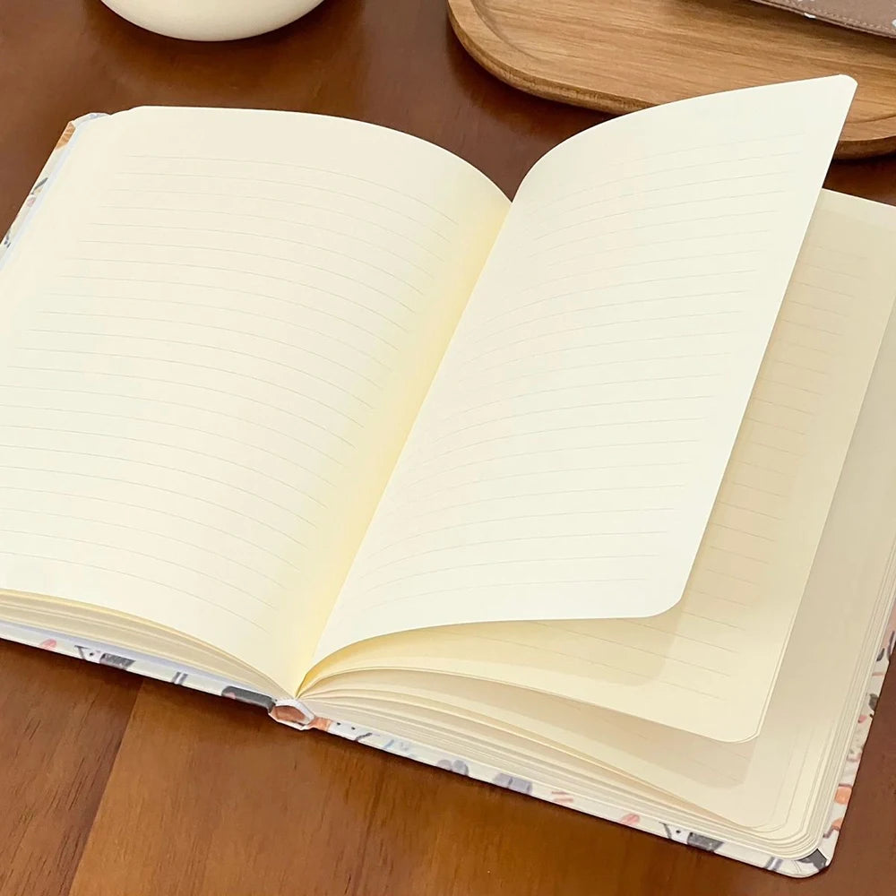 Cat Hard Shell Horizontal A5 Notebook Appearance Plan Book Year