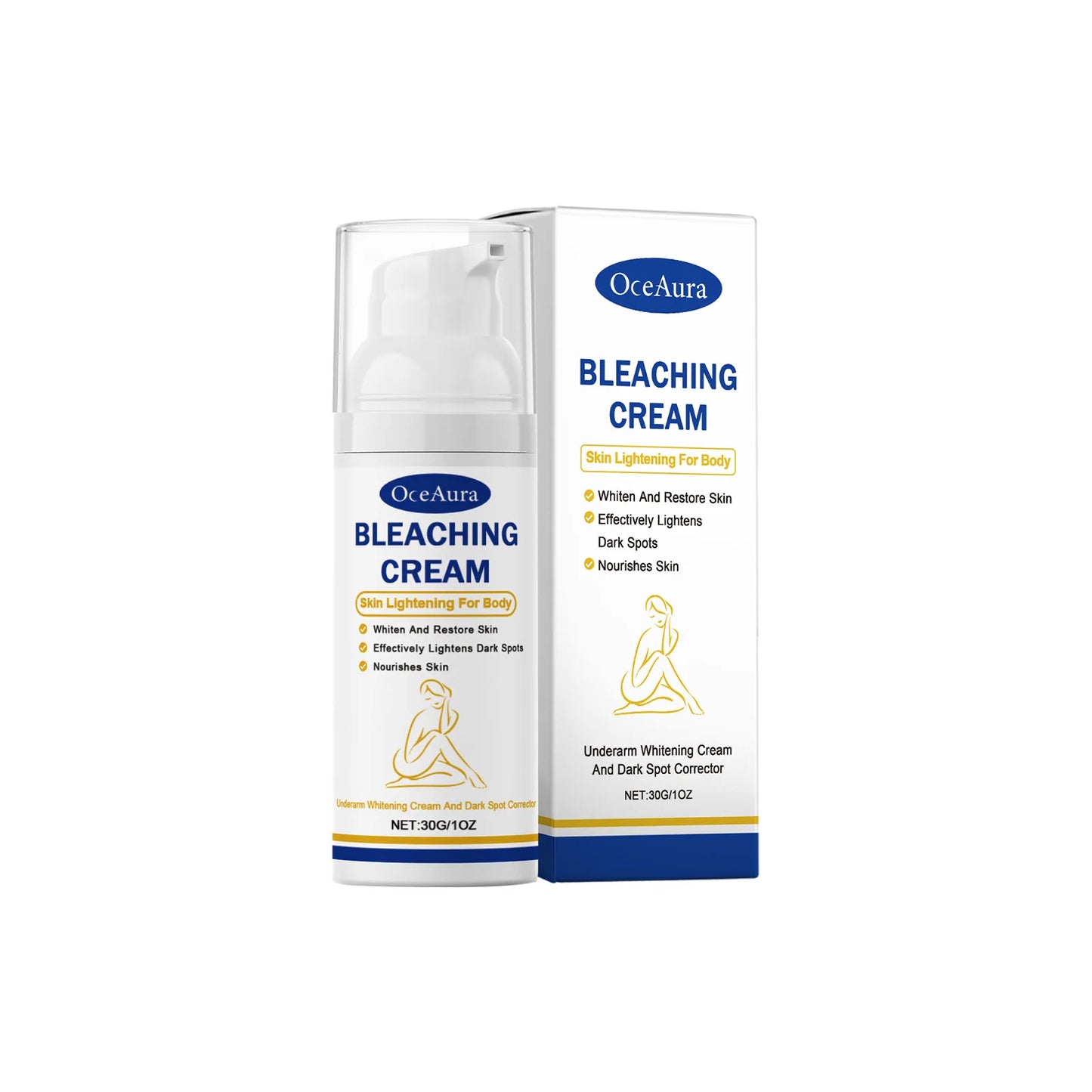 OceAura Niacinamide Brightening Body Lotion & Underarm Cream