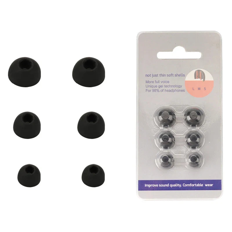 Silicone Ear Tips for Soundcore Liberty 4 NC, Life P2 P3 A20i