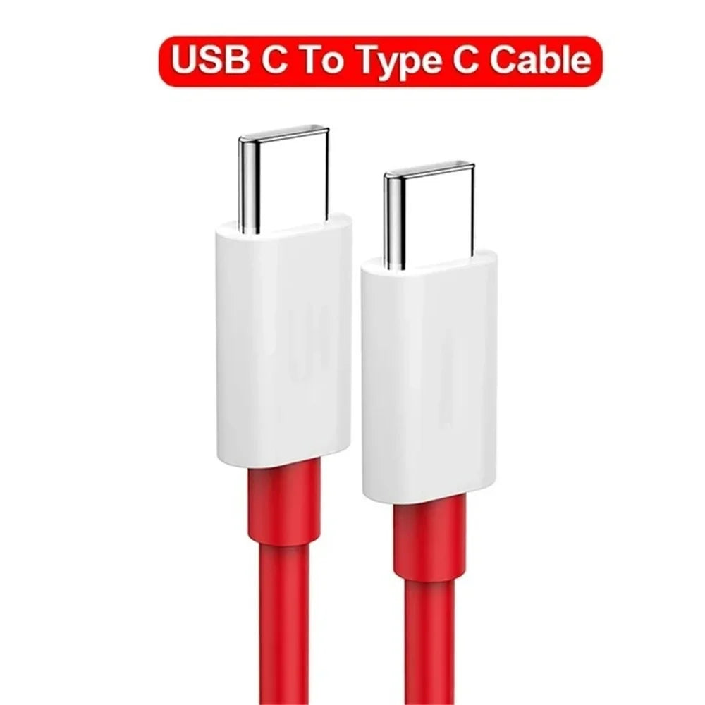 65W USB-C Fast Charge Cable for OnePlus 12 11 10T 9 8T 7T Pro