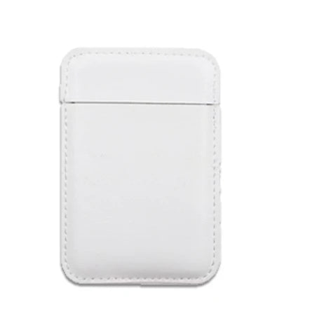 1PC Portable card makeup mirror, portable beauty mirror, stainless steel anti drop gift, small mirror pocket mirror Peaceful Pleasures Health and Wellness WHITE