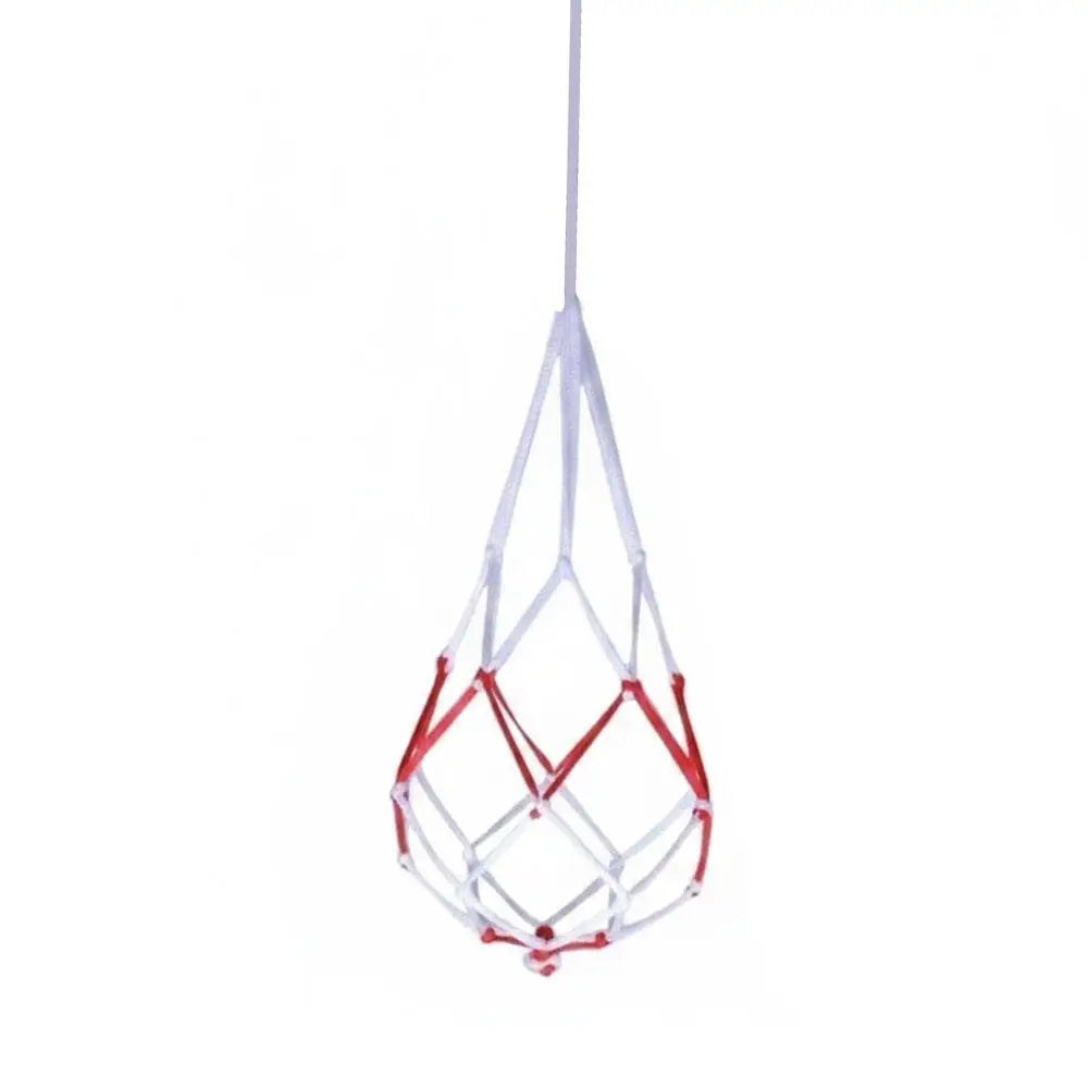 Single Ball Carrying Net Bag Basketball Soccer Football Mesh Storage Bag Portable Sports Ball Holder Volleyball Bag Peaceful Pleasures Health and Wellness B