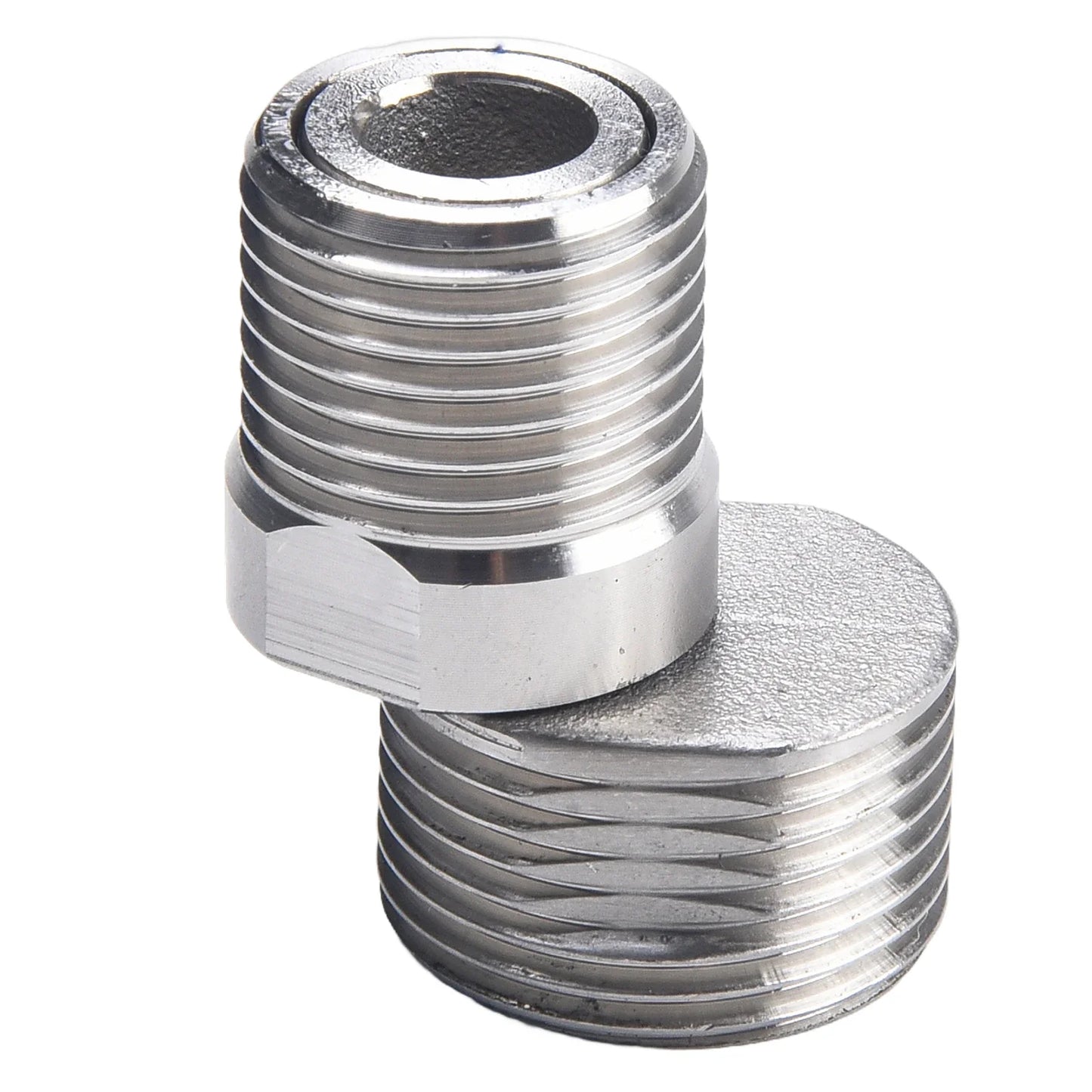 360° Rotatable Wall Mounted Shower Faucet Adapter | Angled