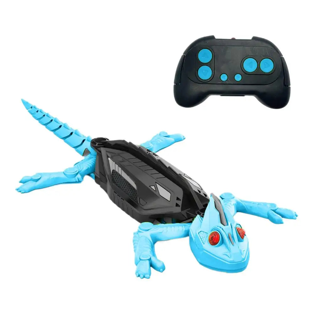 RC Wall Climbing Gecko Robot Toy | LED Eyes, 8m Remote RC Robot Toy Peaceful Pleasures Health and Wellness D