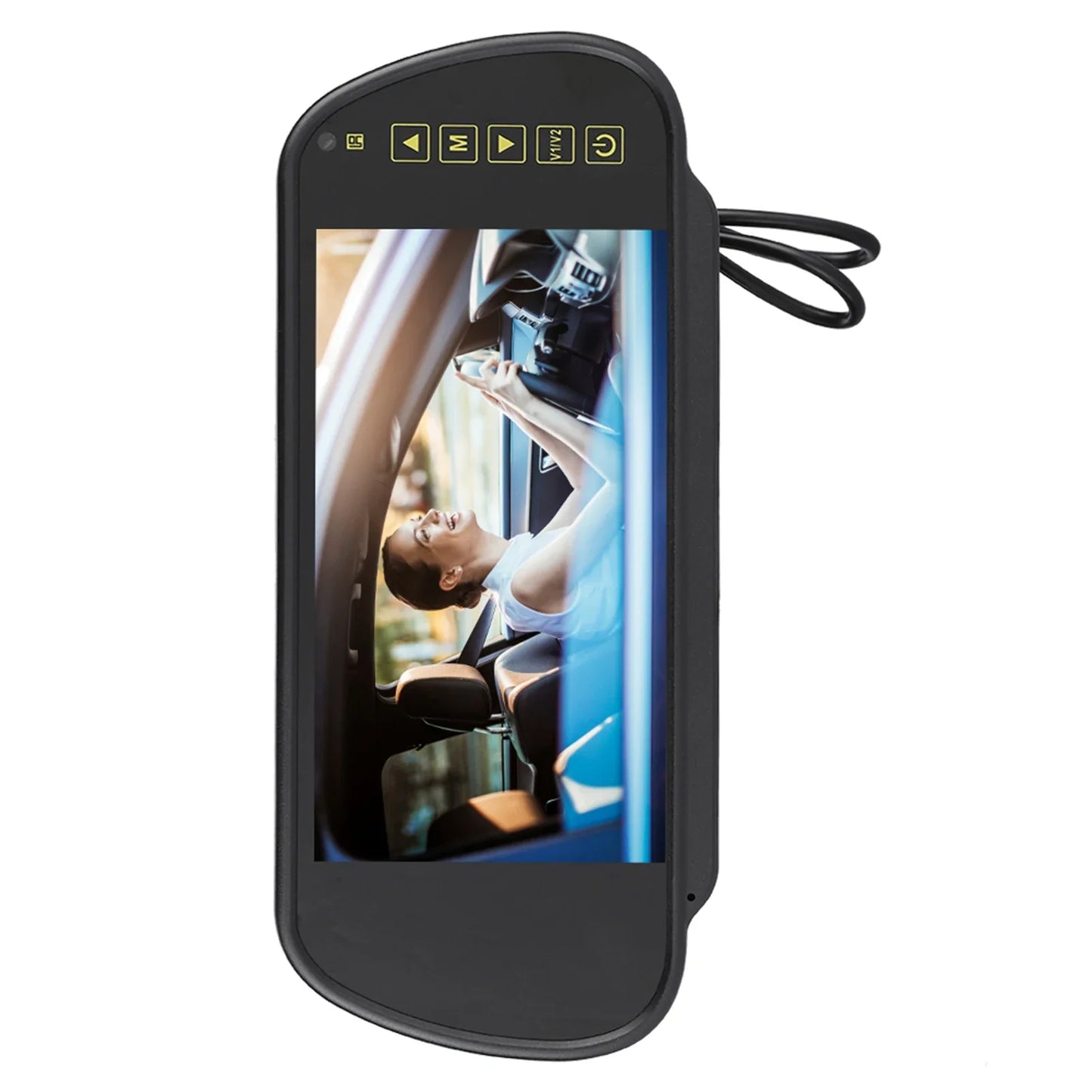 7inches Backup Monitor Rear View Mirror LCD Display Camera
