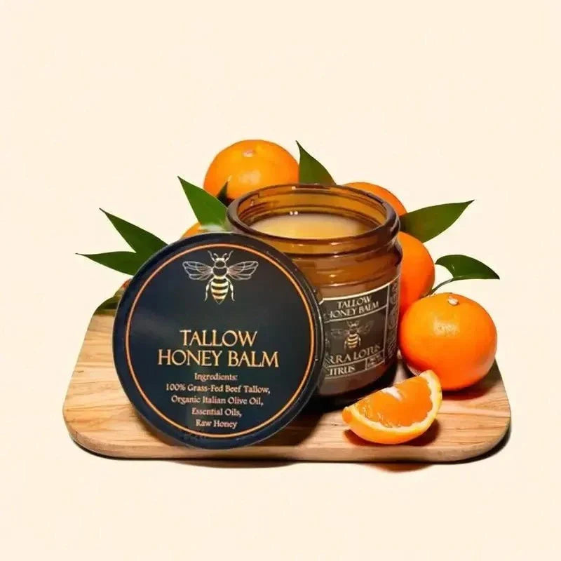 LAIKOU Grass-Fed Beef Tallow & Raw Honey Moisturizing Balm
