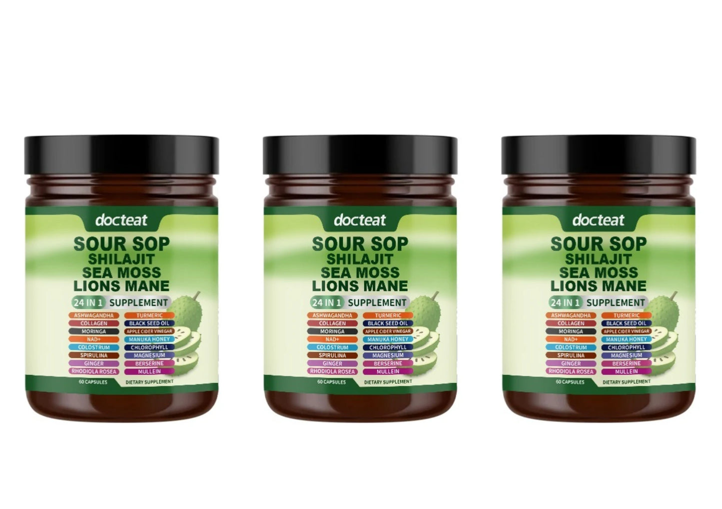 Spiny Fruit 24-in-1 Capsules | Gut & Digestive Support 60 Ct