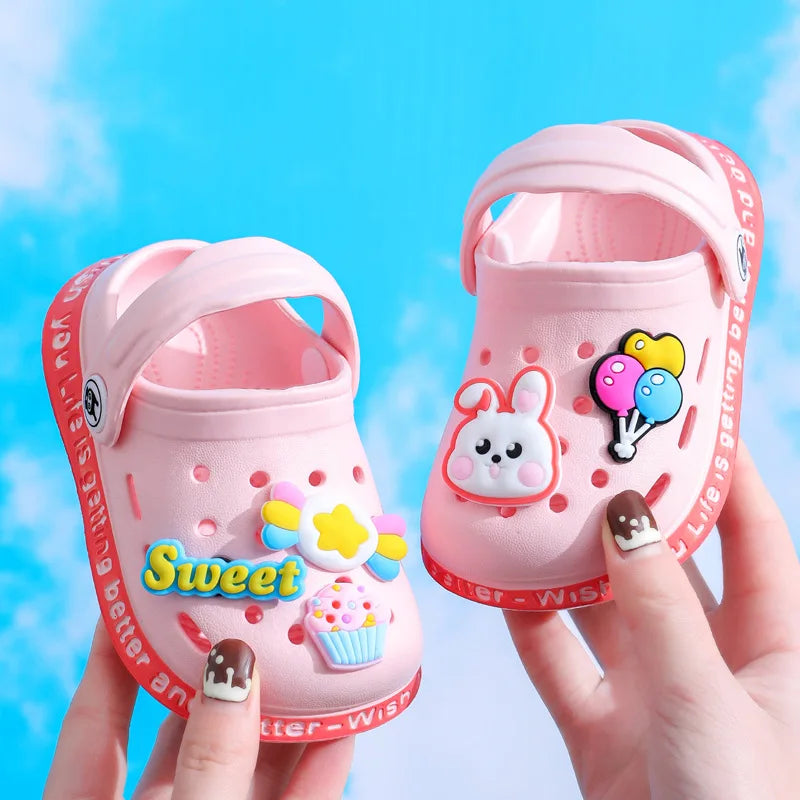 Kids Garden Clogs Sandals | Lightweight Slip-On Mules Boys Girls