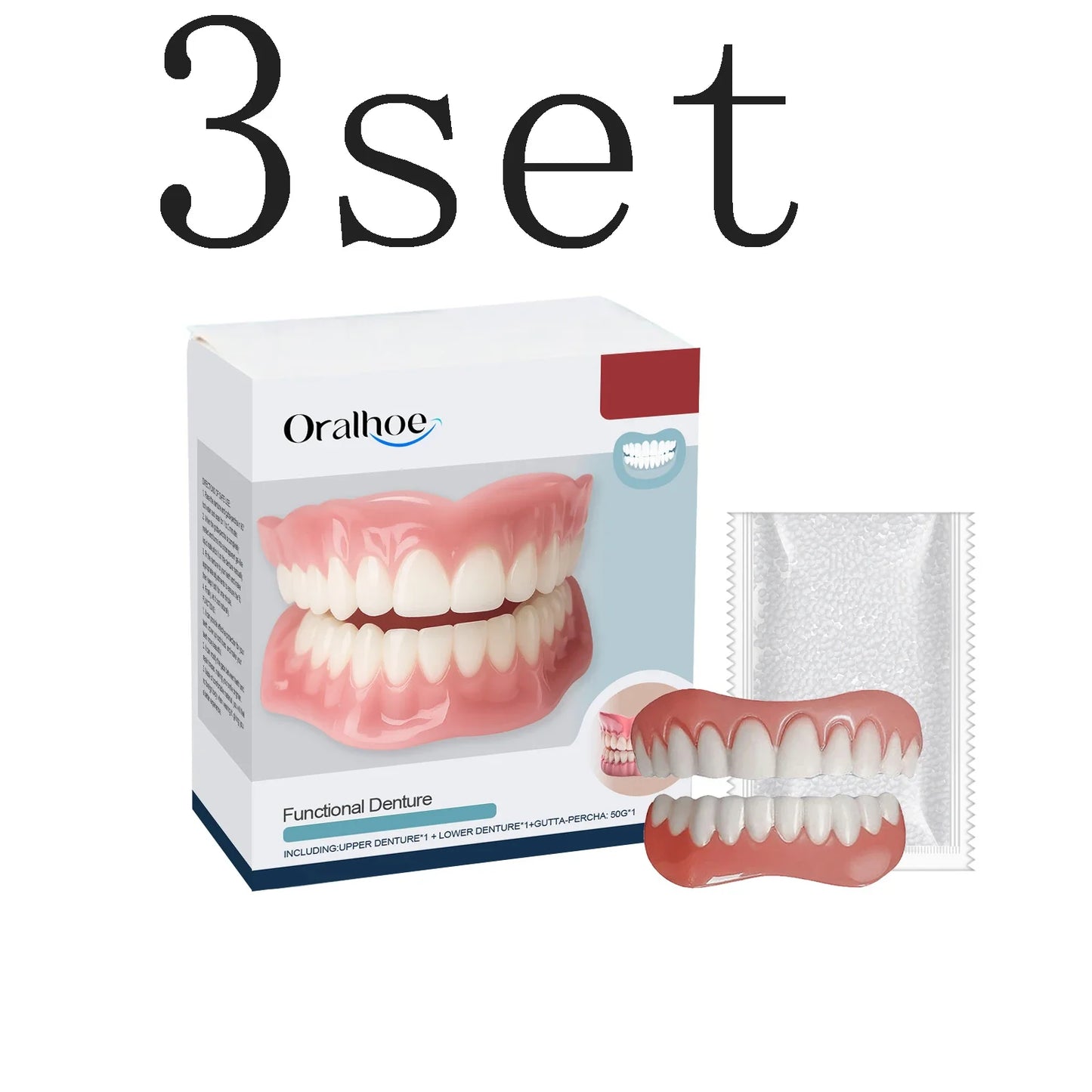 Denture Decoration Set – Natural Fit & Smile Enhancement