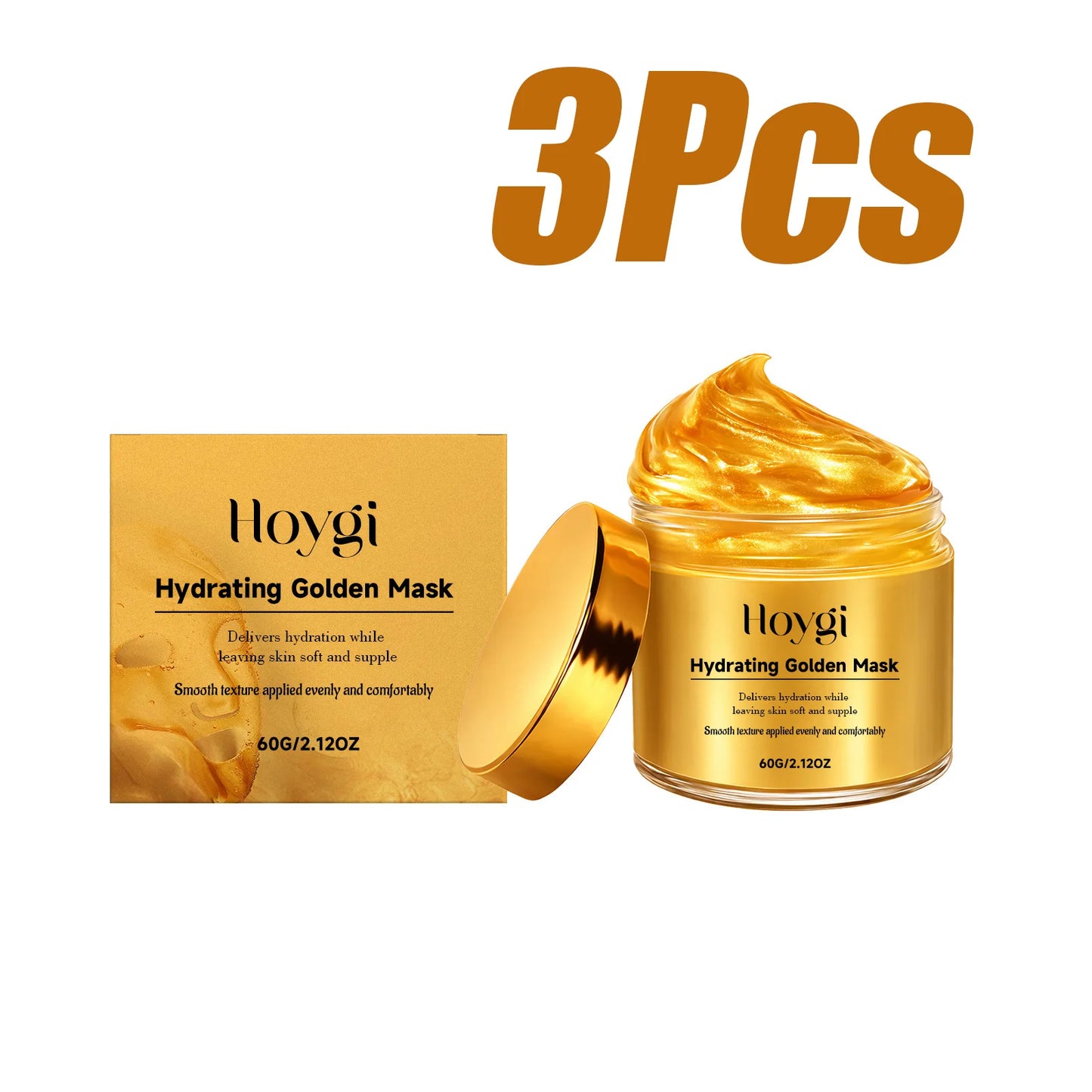 Gold Collagen Peel-Off Face Mask – Hydrating & Firming