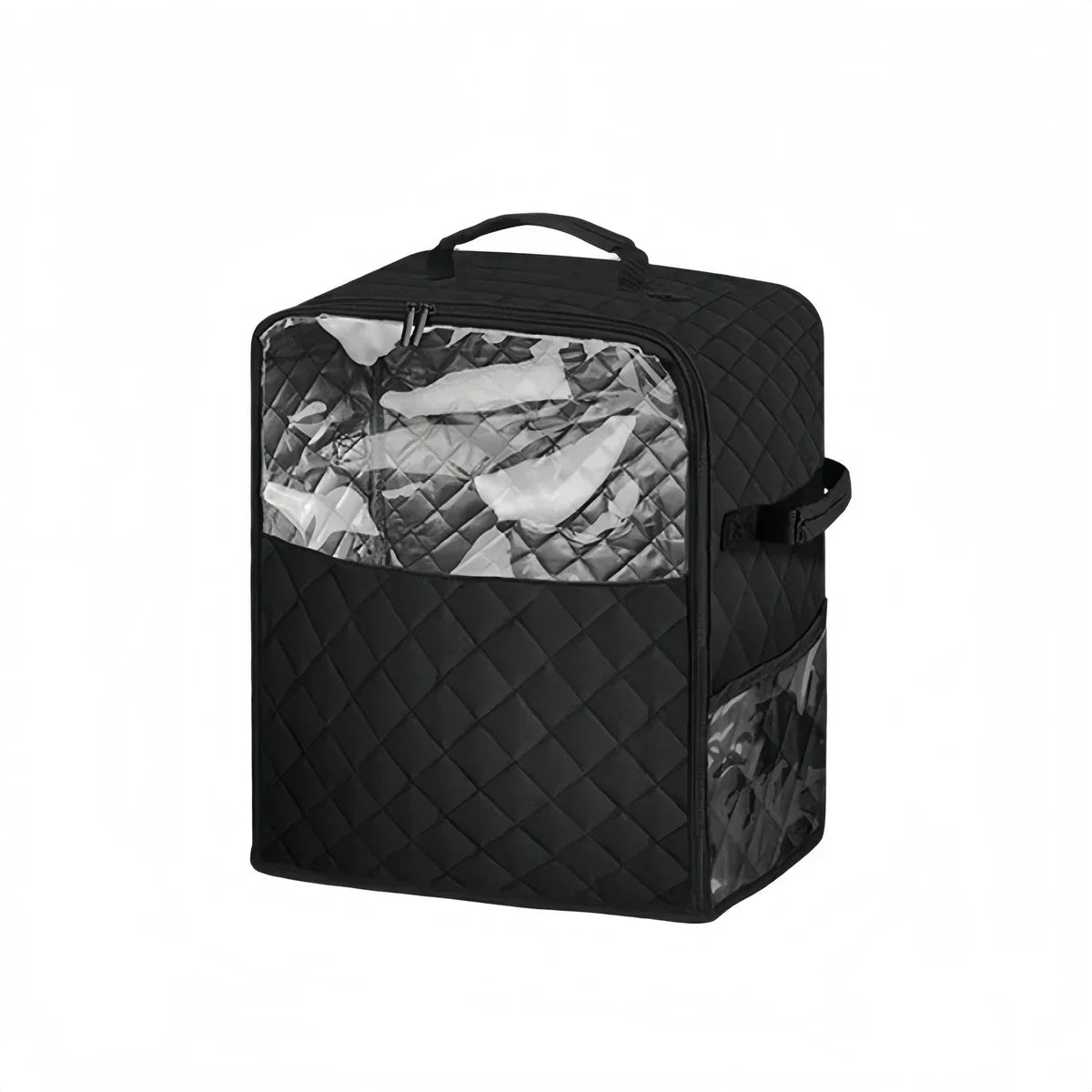 Stand Mixer Dust Cover with Slider Base & Storage Pockets