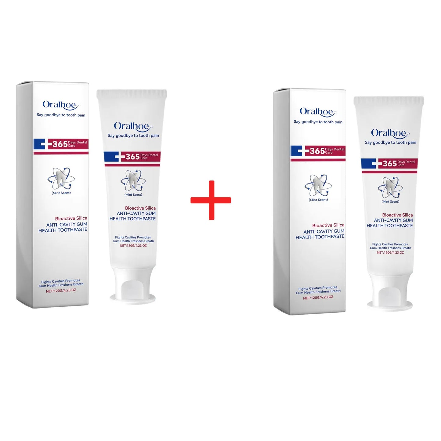 Oralhoe Whitening Probiotic Toothpaste | Enamel Care 120g