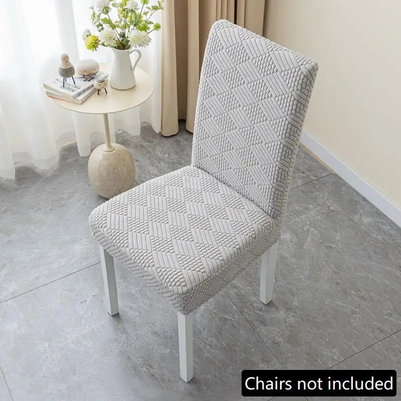 Elastic Chair Cover – Universal Stretch Seat Cover for Dining