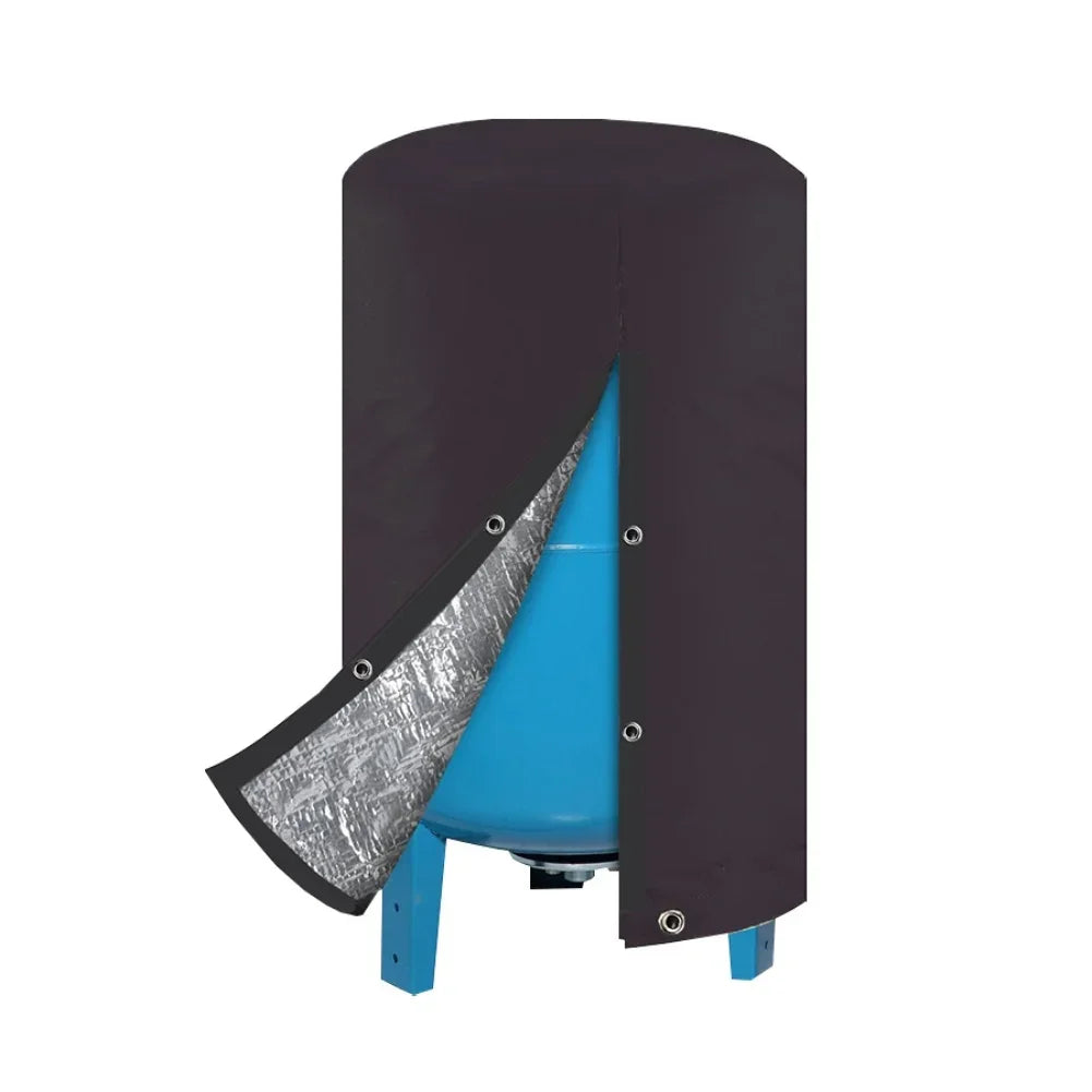 Round Insulated Pressure Tank Cover 24x34" | Weatherproof Well Cover