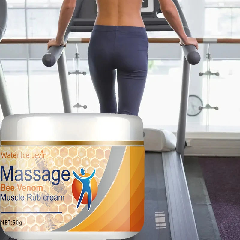 Muscle Massage Cream – Neck, Back, Feet & Legs | 50g Body Massage Cream Peaceful Pleasures Health and Wellness
