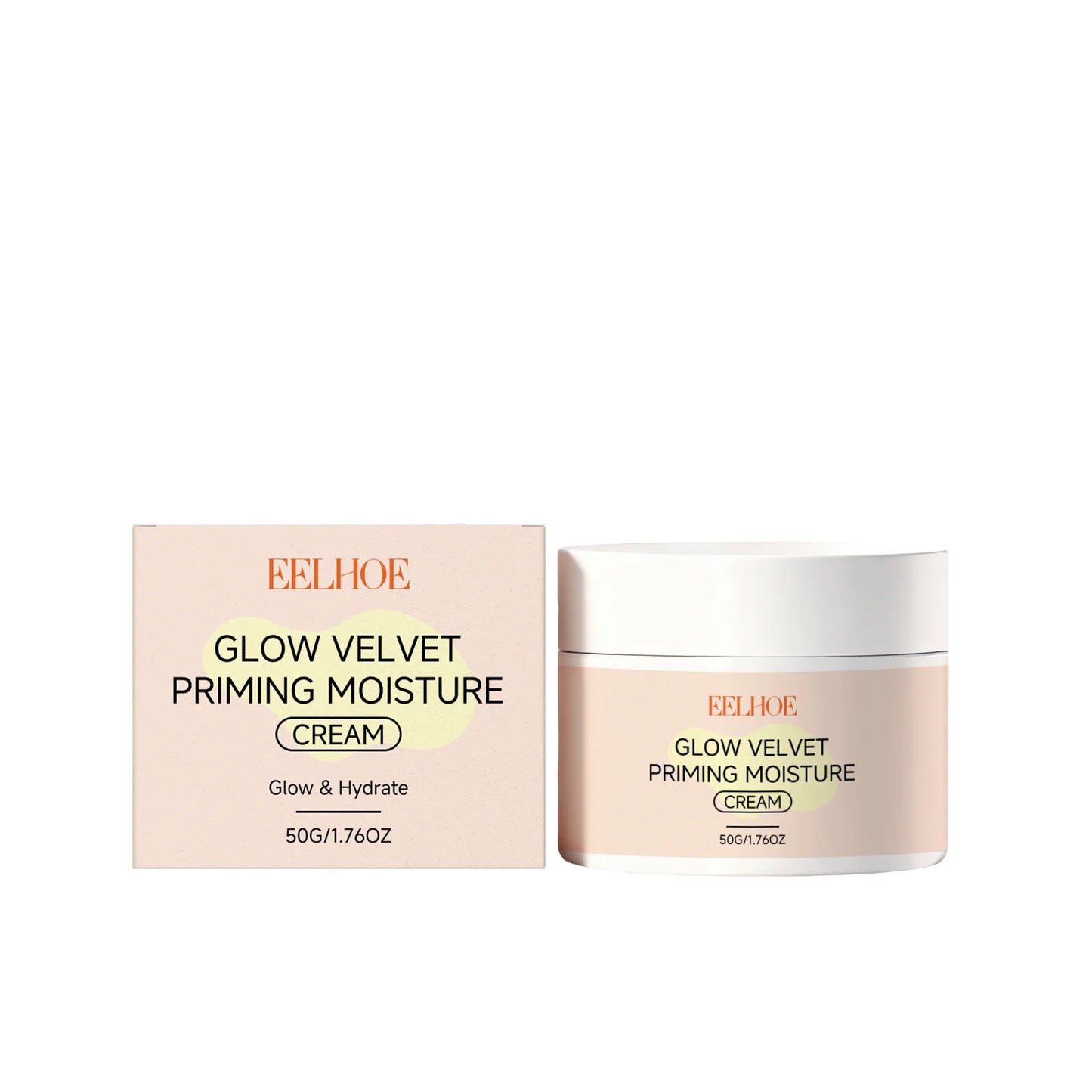 EELHOE Pre-Makeup Moisturizing Cream | Primer & Foundation Base Makeup Primer Cream Peaceful Pleasures Health and Wellness 50g Boxed