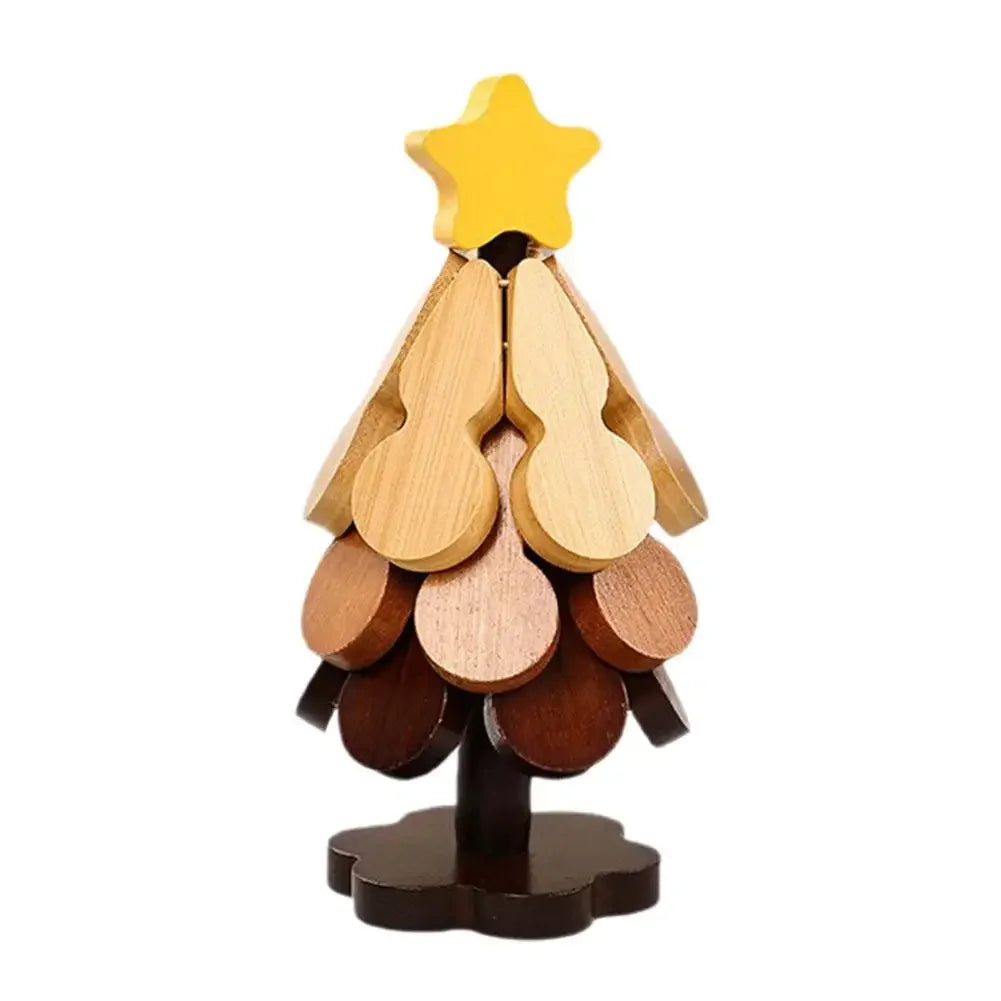 Tree Insulation Mat Solid Wood Dining Table Anti Scalding Mat Pot Mat Festival Gift Creative And Personalized Home Decoration Peaceful Pleasures Health and Wellness 01 L
