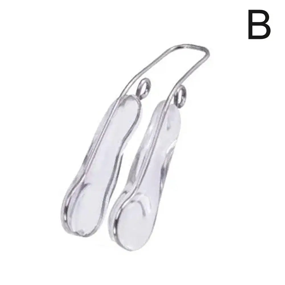 Japanese Nose Lifter Massager Ems Microcurrent Vibration Silicone High Nose Bridge Sculpting Tool Improving Nasal Contours Peaceful Pleasures Health and Wellness Transparent