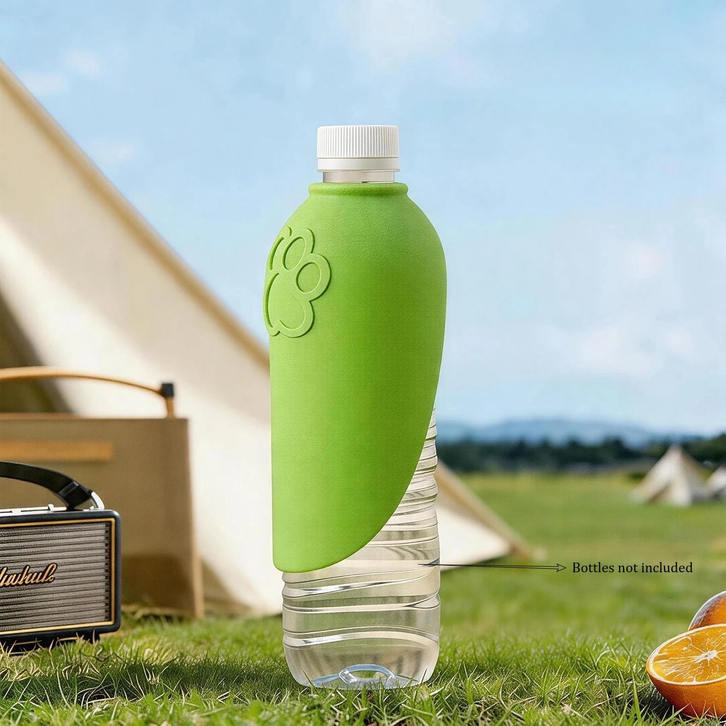 Portable Silicone Pet Water Bottle – Leakproof Dog Travel Cup