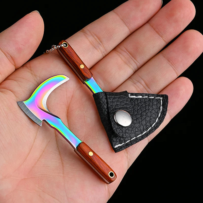 Keychain small kitchen knife mini sickle gift knife courier knife body knife key knife non-folding knife pendant accessories. Peaceful Pleasures Health and Wellness C 1pcs
