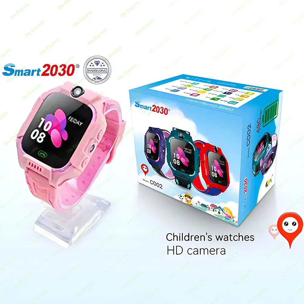 Kids Smart Watch 2G SIM GPS SOS Calling Voice Chat | Ages 3–12