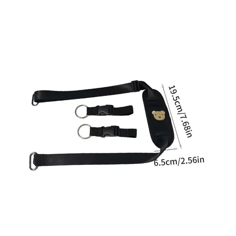 Adjustable Stroller Hook Heavy-Duty Polyester Strap – No Tools