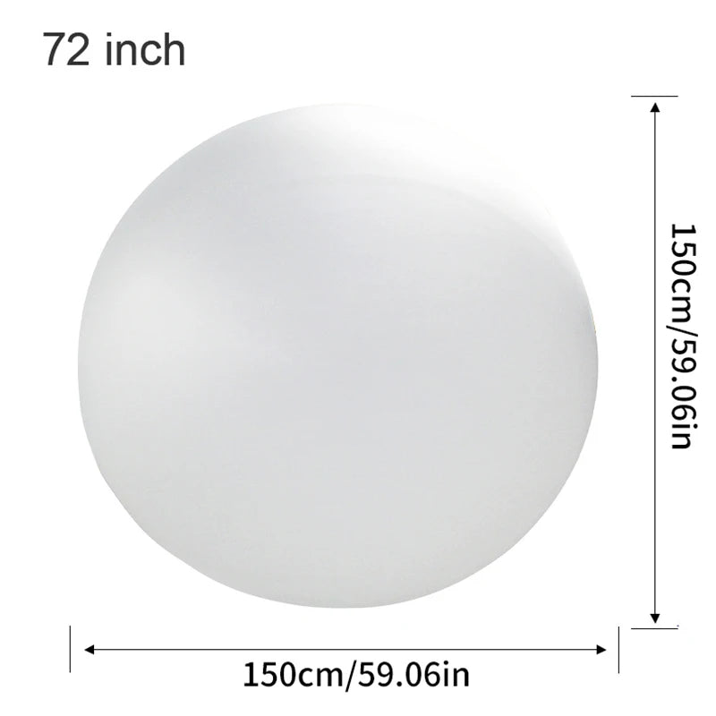 72 Inch Giant Latex Balloon for Weddings, Parties & Festivals