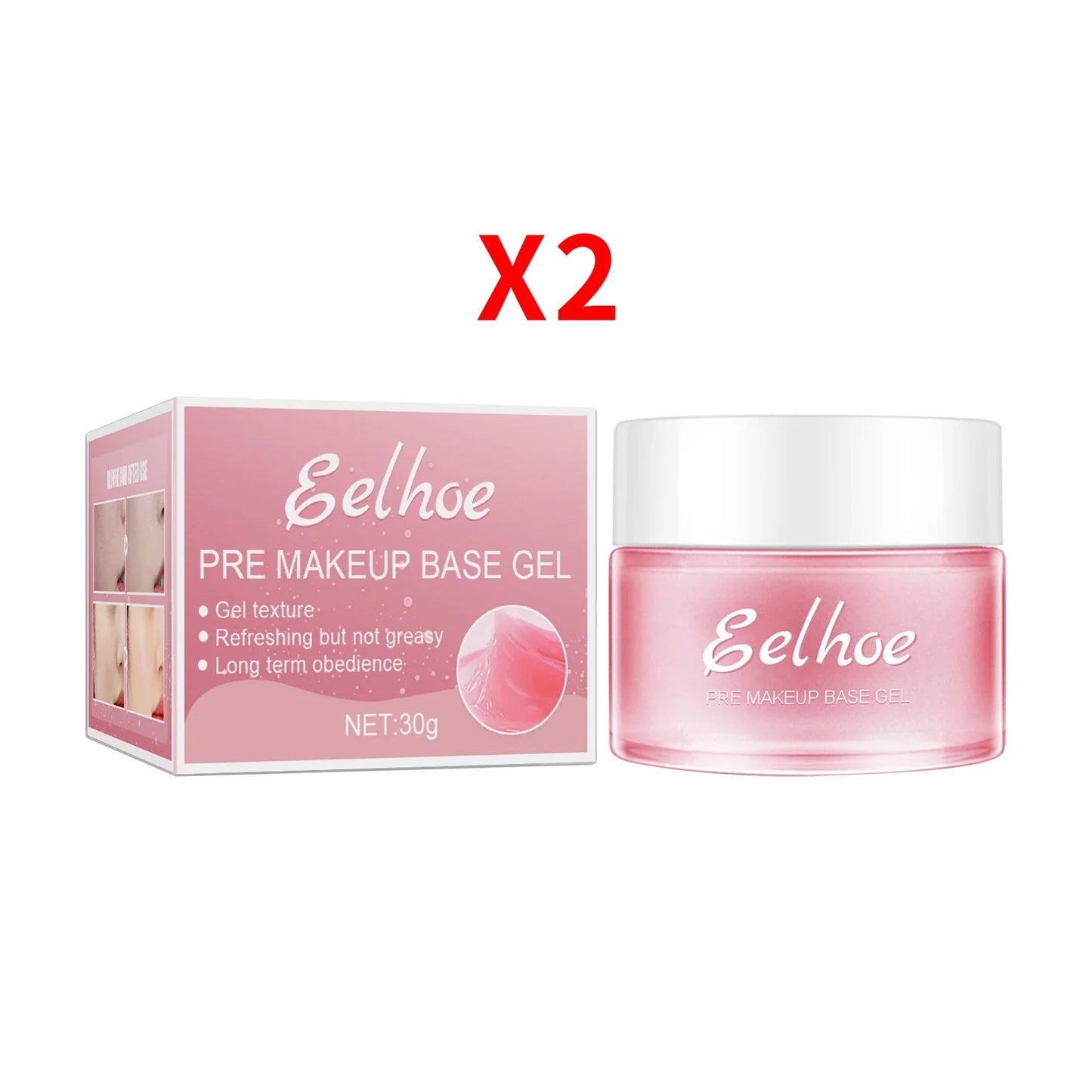 EELHOE Makeup Primer Gel – Pore Minimizing, Oil Control, Hydrating