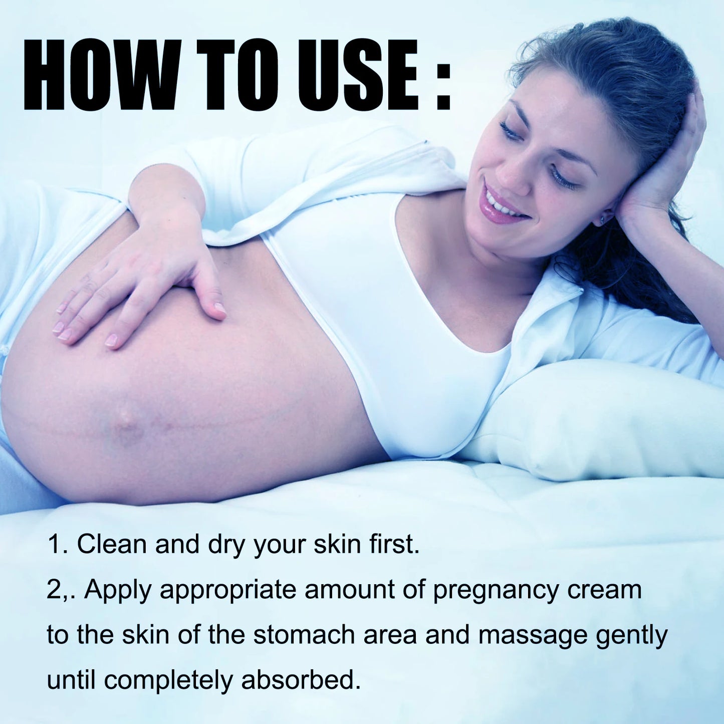 OUOHE Pregnancy Stretch Mark Cream | Belly Butter Moisturizer