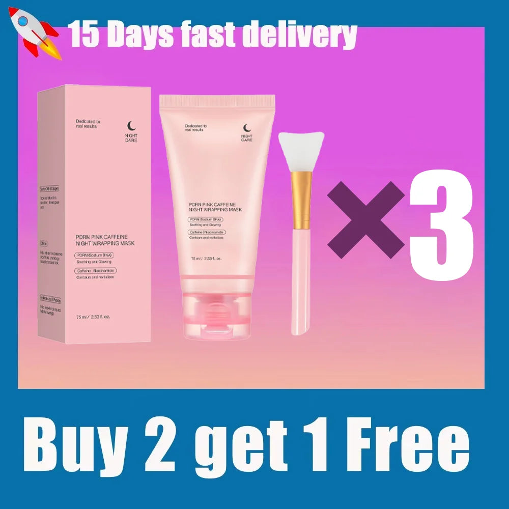 Korean Night Collagen Sleep Mask: Gently Firms, Reduces Puffiness for Refined Contours & Glass-Like Skin Peaceful Pleasures Health and Wellness Buy 2 Get 1 Free