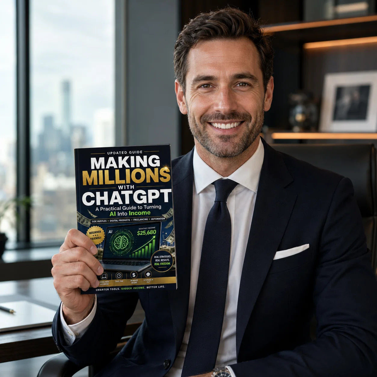 ChatGPT Income Guide Book Learn How Monetize AI Tools Work Home