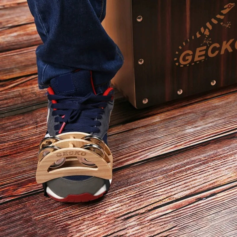 Accessories Solid Wood Foot Step Bell Wholesale Custom Wooden Box