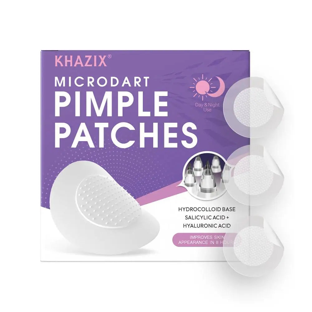 Microneedle Acne Patches 24PCS – Hydrocolloid Pimple Stickers