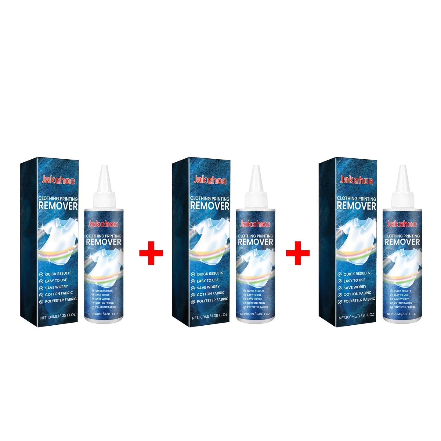 JAKEHOE Fabric Print Remover for Cotton – 100ml Powerful