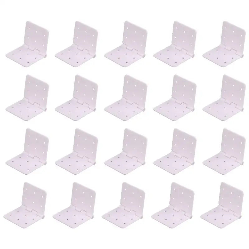20pcs Nylon Fixed Wing Hinges for RC Model Aircraft Builds