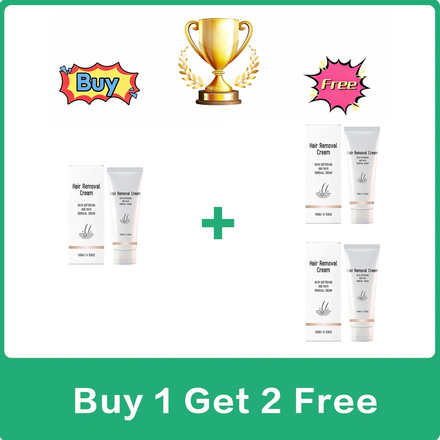 Avocado Hair Removal Cream for Sensitive Skin – 100g