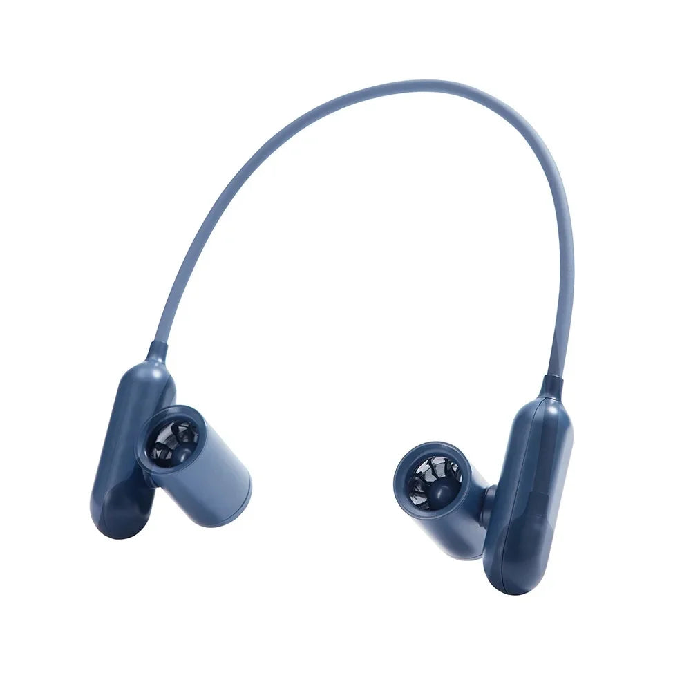 URGGU Foldable Neck Fan – USB Rechargeable Hands-Free Cooling