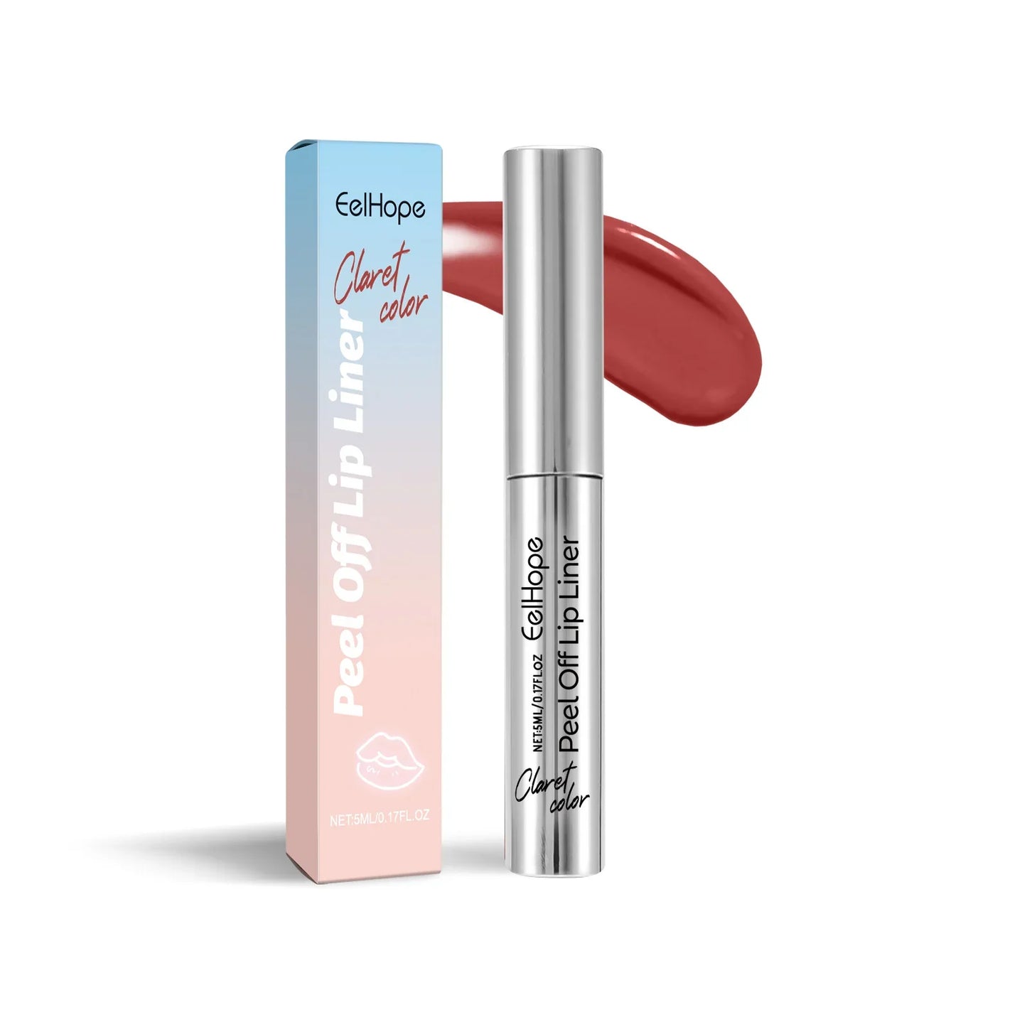 Eelhope Peel-Off Lip Liner – Waterproof Matte Tint Lip Stain
