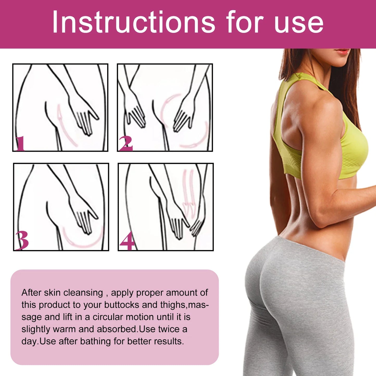 Butt Lifting Firming Cream – Sculpt, Tighten & Plump 120g