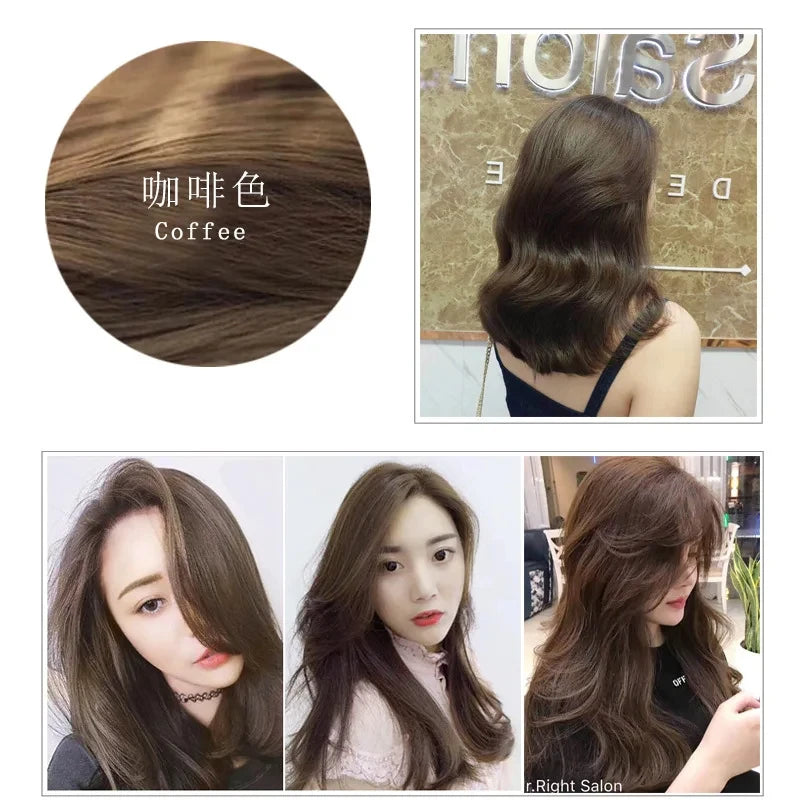 Ginger Herbal Hair Color Shampoo — Multi-Shade, Ammonia-Free, Gray Coverage | 500ml Peaceful Pleasures Health and Wellness coffee