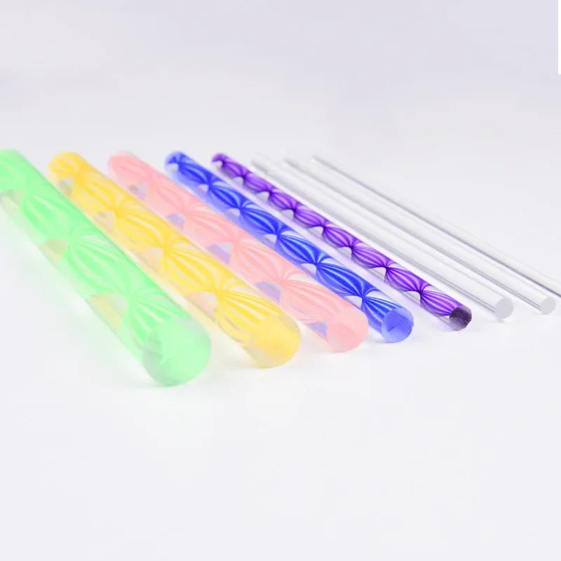 8pcs/lot DIY Acrylic Stick Mandala Dotting Tools Rocks Painting Dotting Tool Carving Pottery Clay Nail Stamp Nail Art Craft Peaceful Pleasures Health and Wellness