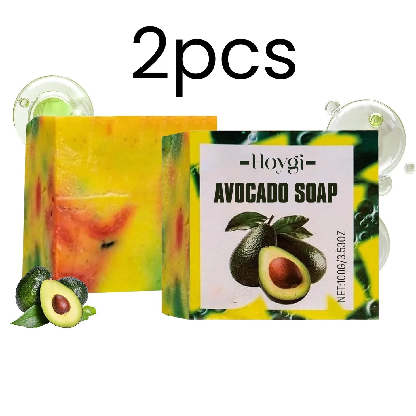 Hoygi Avocado Natural Handmade Soap – Brightening & Moisturizing
