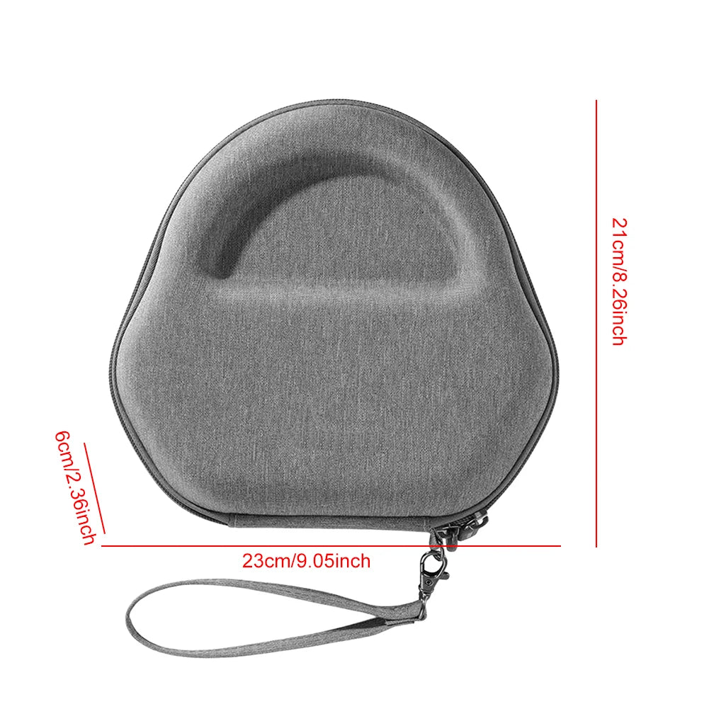 Earphone Case with Hand Strap Travel Carry Bag Anti-Scratch Protective Case Carrying Box Cover for Airpods Max Wireless Headset Peaceful Pleasures Health and Wellness