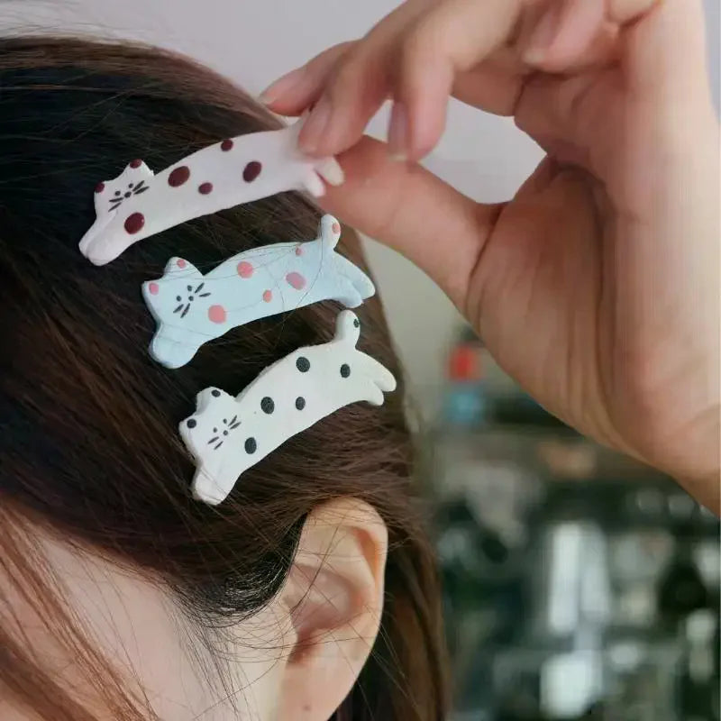 Cat Shape Polymer Clay Cutter Mold | DIY Earring & Craft Tool