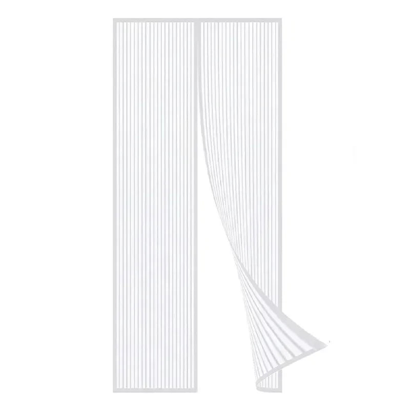 Magnetic Mosquito Net for Window Door Curtain Insect Screen Anti-mosquito Net Curtains Invisible Mesh Protective Shades Home Peaceful Pleasures Health and Wellness Green 80x210cm