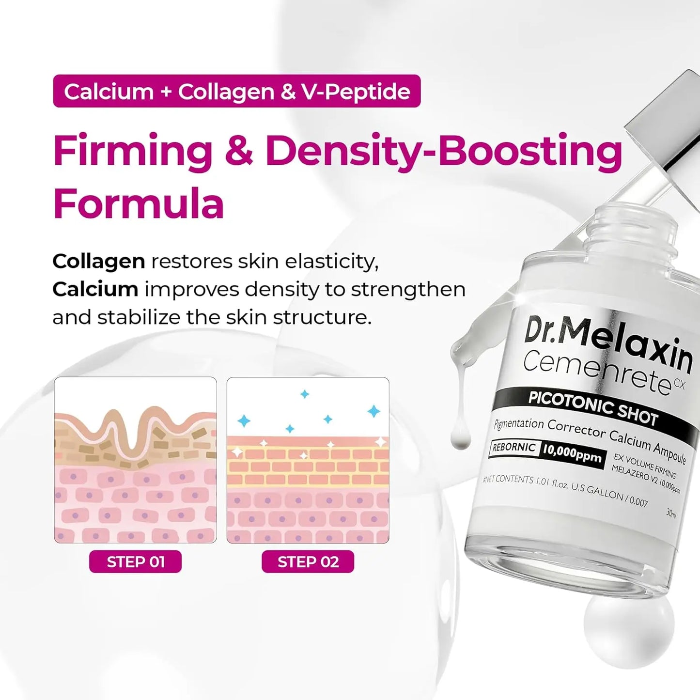 Dr. Melaxin Lumi Firm & Lift Duo | K-Beauty Collagen Serum