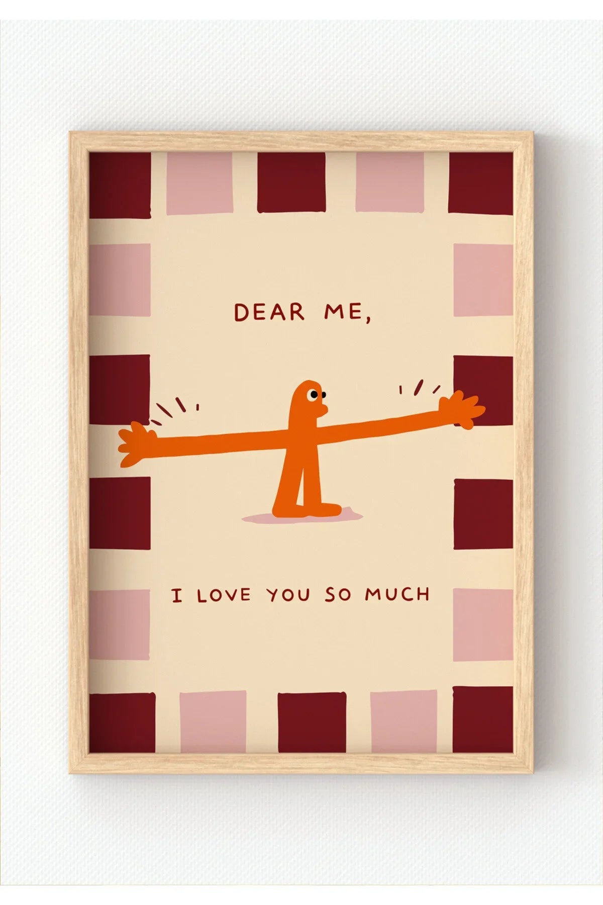 I Love You This Much Canvas Print | Nursery & Home Wall Art Canvas Wall Print Peaceful Pleasures Health and Wellness WS11121-4 20x30cm Unframed